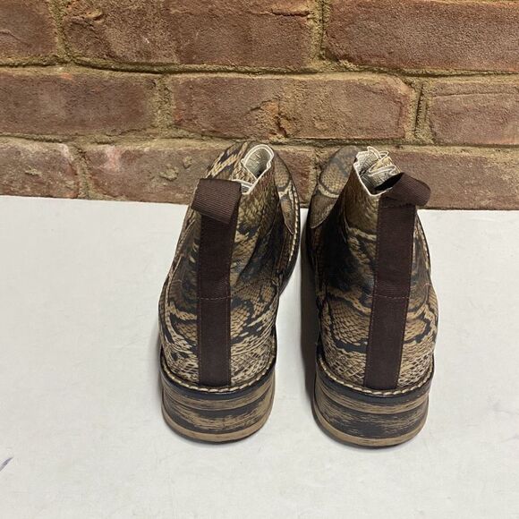 Charleston Shoe Co Python Liberty Boot Size 10 - Picture 5 of 9